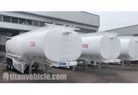 10 Sets 3 Axle Fuel Tanker Trailer has finished and ready to pack and ship to Guinea agent