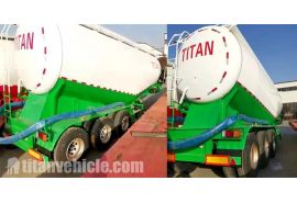 3 Axle Bulk Cement Tanker Trailer will be sent to Mozambique