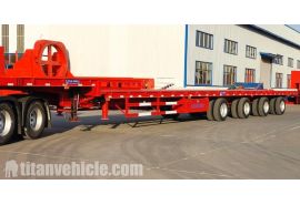 58M Extendable Wind Turbine Transport Trailer has finished and shipment to Vietnam