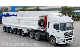 6 Axle 80 Ton Dump Trailer will be sent to Guyana