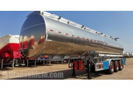 Tri Axle Aluminum Tanker Trailer will be sent to Malawi Mwblz