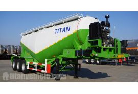 Tri Axle 50 CBM Dry Bulk Trailer will be sent to Burkina Faso