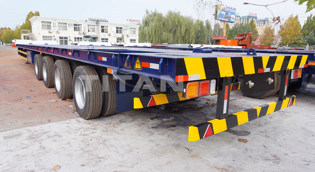 TITAN Wind Turbine Blade Trailer for Windmill Turbine Blade Transport