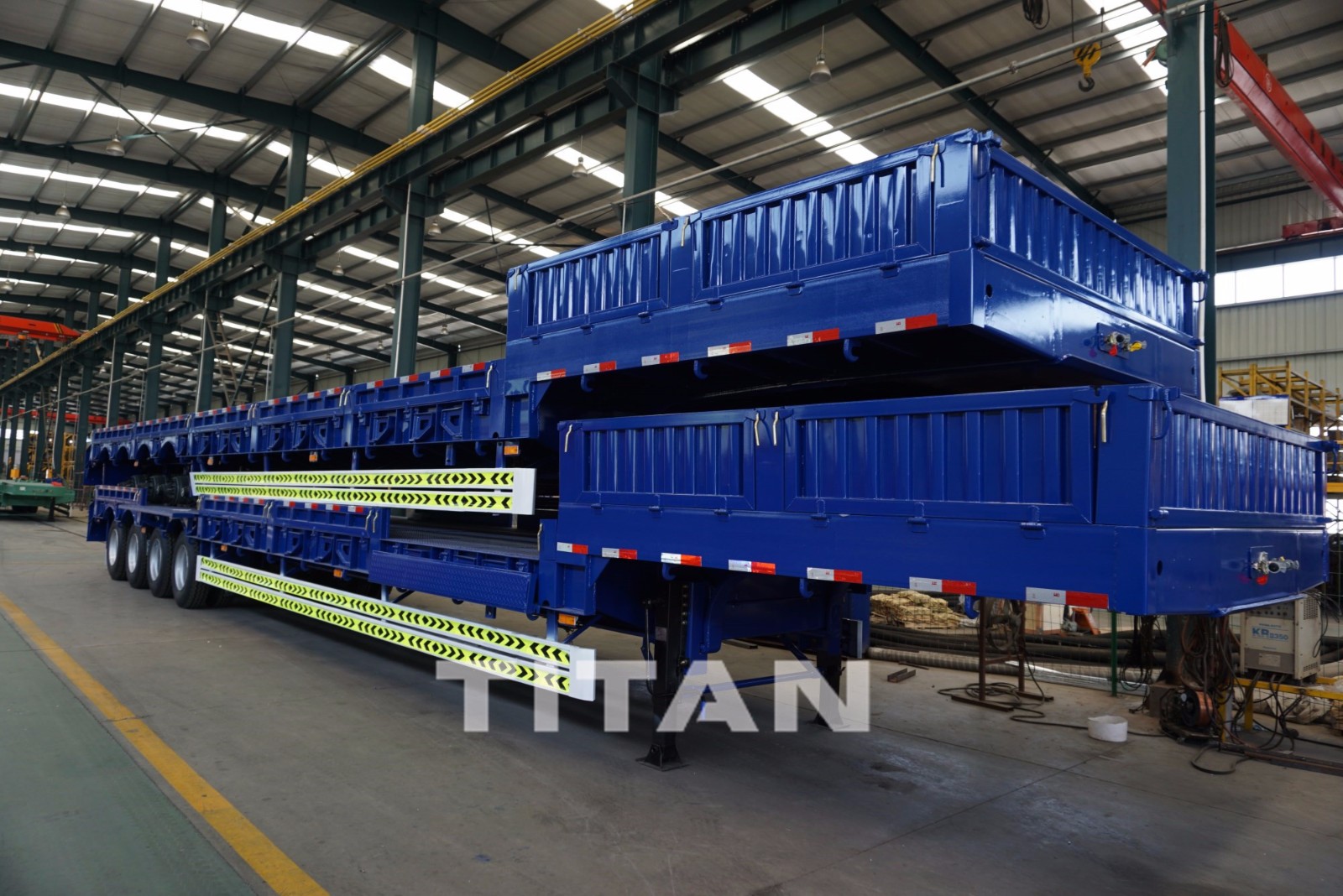 heavy duty semi low bed trailer for sale