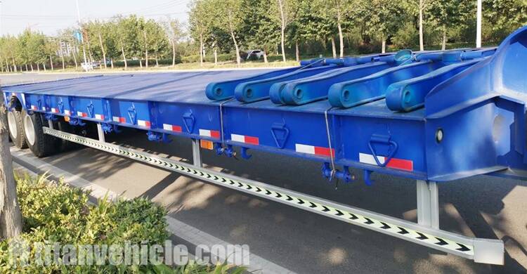 Package of Lowbed semi trailer Price