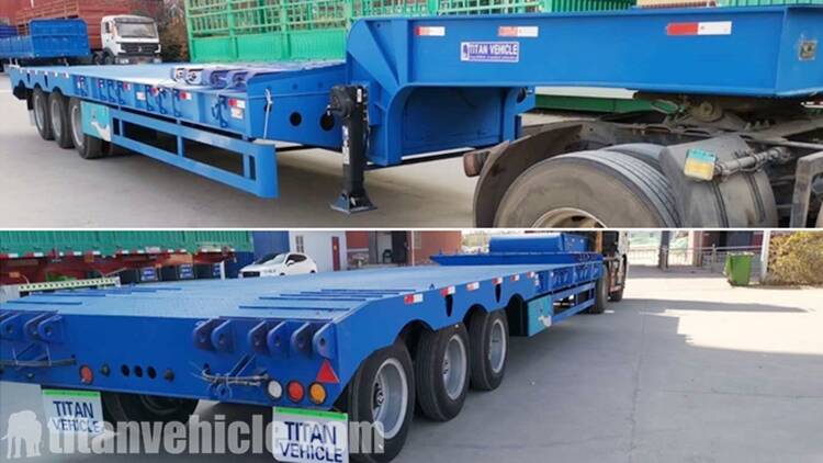 Heavy Duty Low Bed Trailer