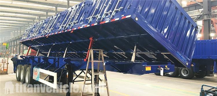 Details of  34 Ton Side Dump Trailer 