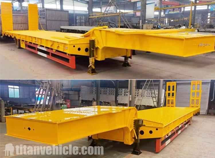 Factory Show of Low Bed Trailer for Sale Price