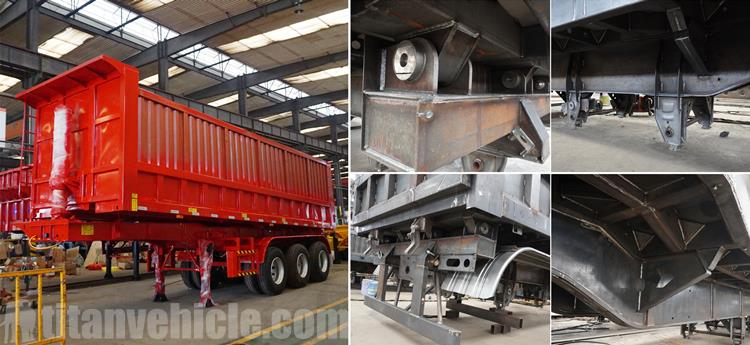 Details of Tipper Dump Trailer for Sale Manufacture