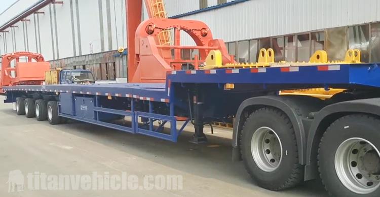 58M Extedable Semi Trailer for Sale Manufacturer