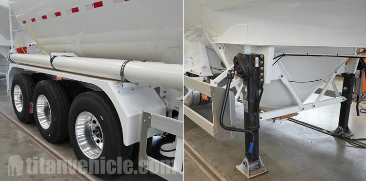 Details of Wheat Flour Tanker Trailer for Sale Price