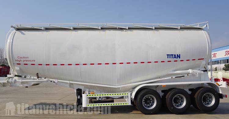 60CBM Cement Tanker Trailer for Sale In Gabon