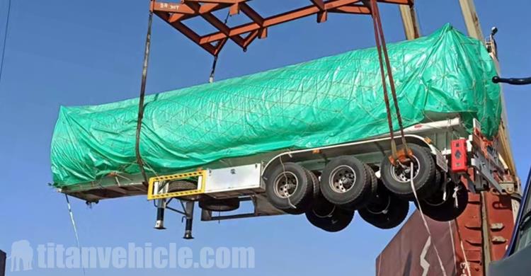 Tri Axle 45000 Litres Fuel Tank Trailer for Sale In Namibia Luderitz