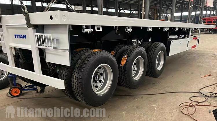 40 Foot Flatbed Trailer for Sale In Burundi Gitega