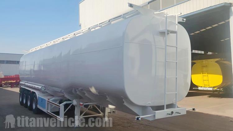 4 Axle 60000 Liters Fuel Tanker Trailer for Sale In Mozambique