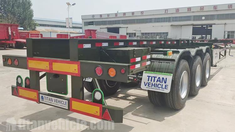 40ft Container Skeletal Trailer for Sale In Philippines