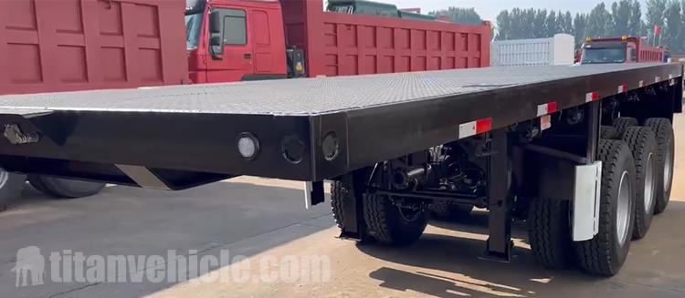 20ft 40ft Flatbed Trailer for Sale Near Me in Accra, Ghana