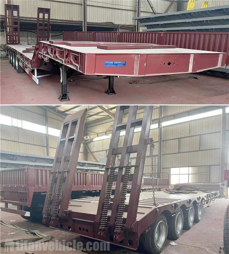 4 Axle 80 Ton Low Loader Trailer for Sale In Zimbabwe Harare