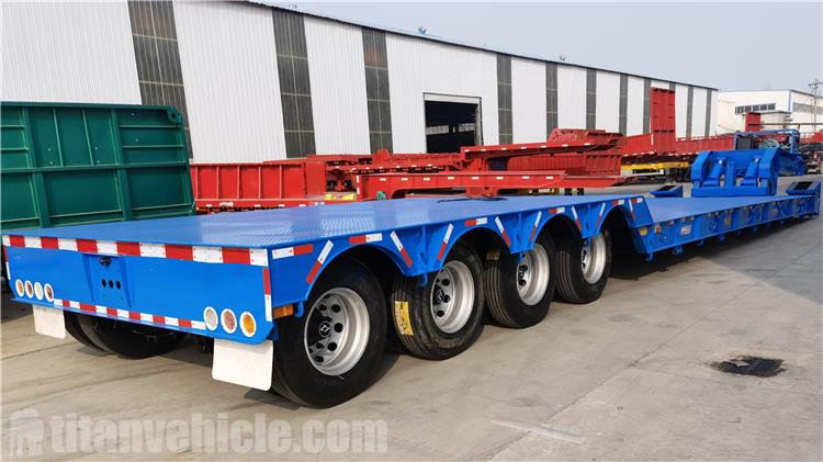 4 Axle 100 Ton Detachable Gooseneck Trailer for Sale In Jamaica