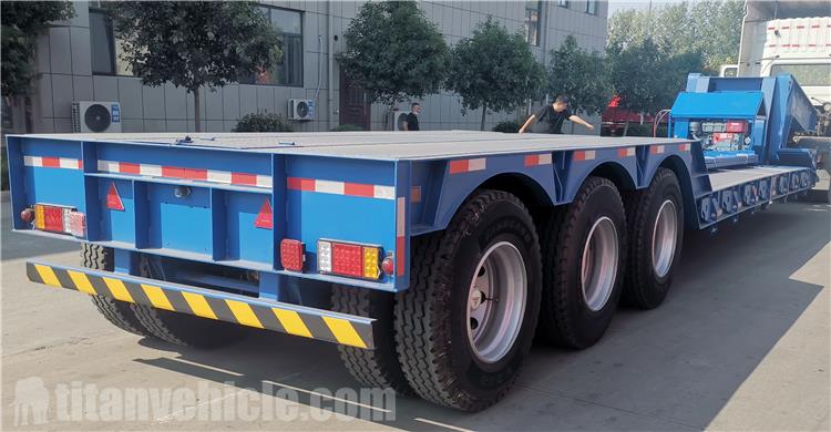 Tri Axle 60 Ton Detachable Gooseneck Trailer for Sale In Jamaica