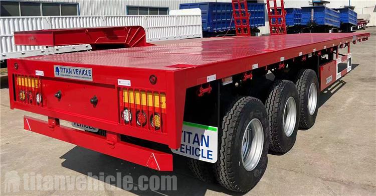 40 Ft Flatbed Semi Trailer for Sale In Tanzania Dar es salaam