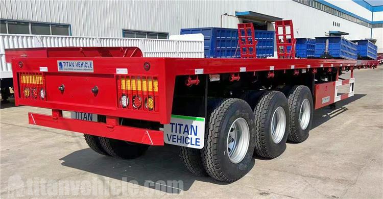 40 Ft Flatbed Semi Trailer for Sale In Tanzania Dar es salaam