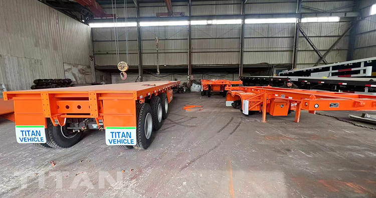 40Ft Flatbed Trailer 3 Axle for Sale in Suriname