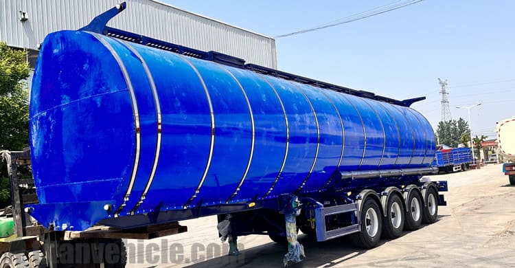 4 Axle 40000 Liters Semi Tanker Trailer for Sale in Mozambique 