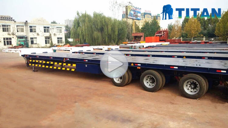 56m Extendable Wind Blade Trailer