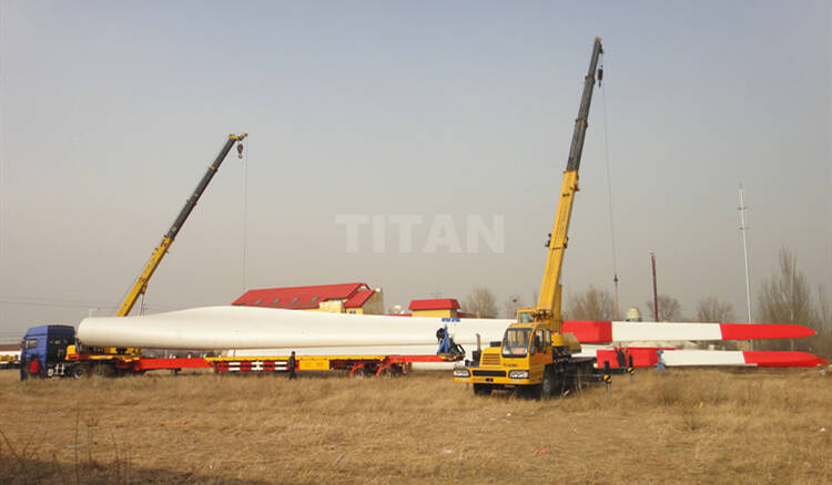 Telescopic Windmill Blade Transporter