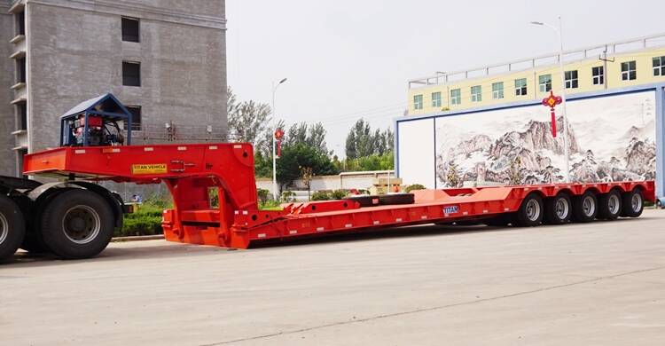 5 Line 10 Axle Detachable Trailer Price