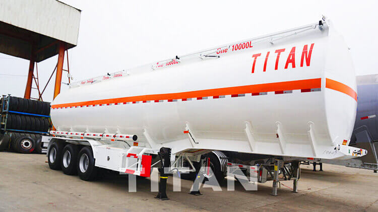 3 Axle 40000 Liters Fuel Tanker Trailer for Sale Manufacture