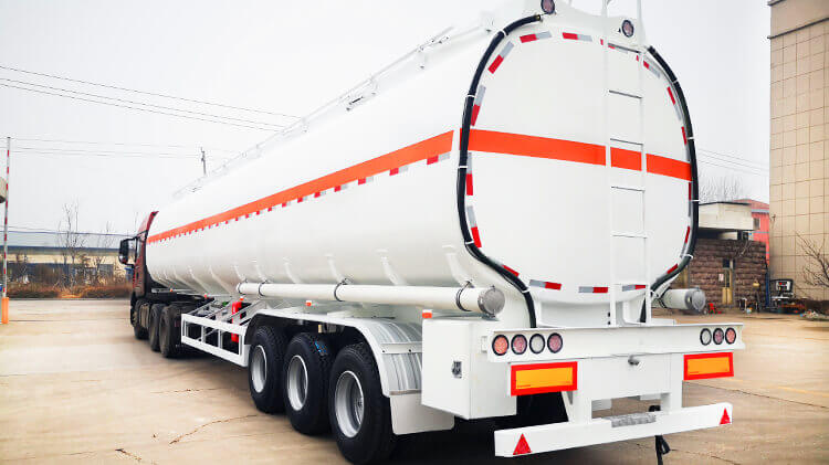 3 Axle 45000 Liters Diesel Tanker Trailer for Sale Manufacture