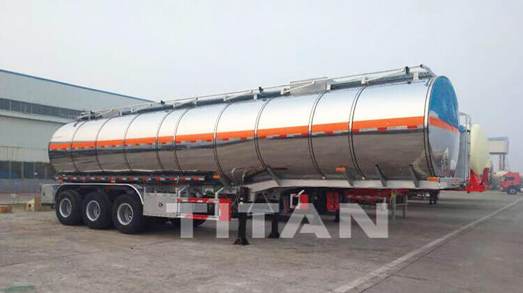 45000 Liters Acid Tanker Trailers for Sale | Sulphuric Acid Tanker